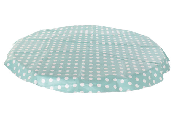 MANTEL REDONDO 140X140 TOPOS 2 SURT.