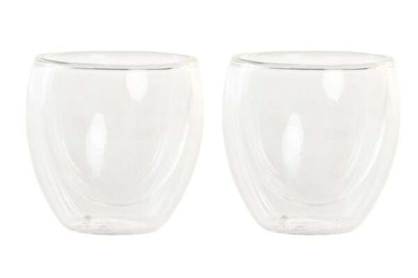 VASO SET 2 CRISTAL DOBLE FONDO