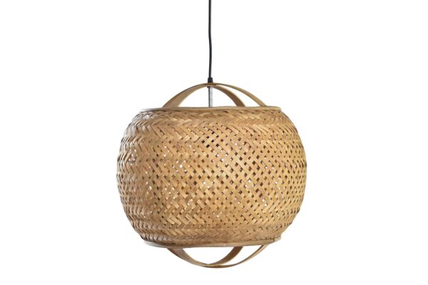 LAMPARA TECHO BAMBU NATURAL