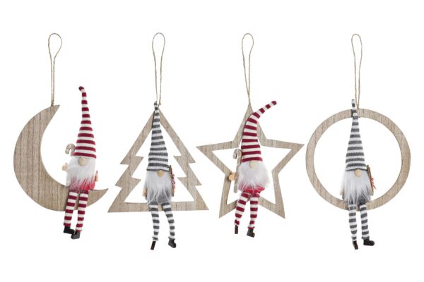 DECORACION ARBOL GNOMO NAVIDAD