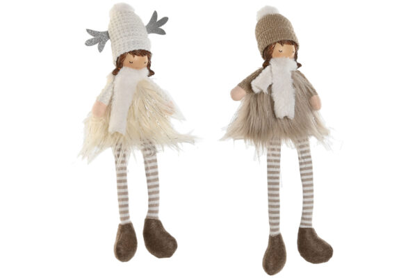 DECORACIÓN NIÑA NAVIDAD HADA